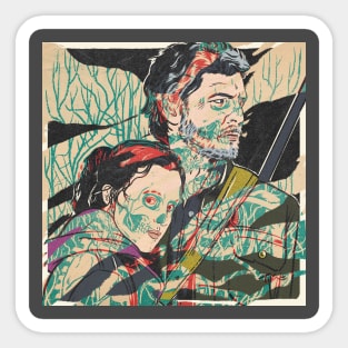 Joel and Ellie Sticker